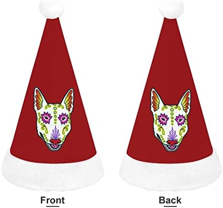 אתני שבטי כלב ראש חג המולד כובע אישית סנטה כובע מצחיק חג המולד קישוטים