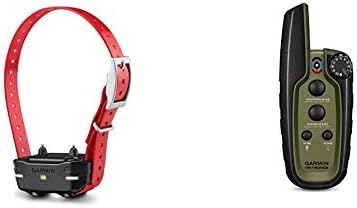 מכשיר כלבים Garmin PT10 אדום צווארון אדום וספורט פרו, מכשיר אימון כלבים כף יד, אימונים בידיים של עד 3 כלבים
