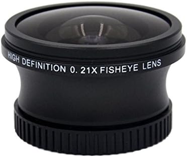 Sony DCR-SR67 0.21X עדשת עין דרגה בדרגה גבוהה + טבעת דריכה + NWV בד ניקוי סיבים מיקרו ישיר