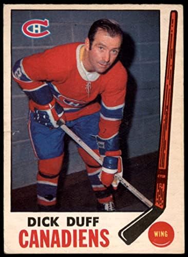 1969 O-PEE-CHEE 11 DICK DUFF MONTREAL CANADIENS DEAN CARDS 2-Canadiens טובים