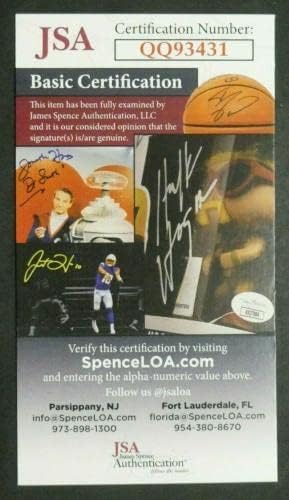 אגדות חי דון דריסדייל חתם על 8x10 מאת רון לואיס עם JSA COA - תמונות MLB עם חתימה