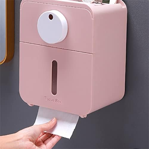 LLLY נייד קופסת רקמות קיר רכוב על נייר נייר מתקן נייר למטבח אמבטיה ביתית במלון