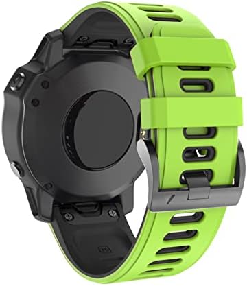 שחרור מהיר של AMSH Silicone מהיר רצועת שעון עבור Garmin Fenix ​​7 7x 5x 5x Plus 3 3HR Watch רצועת רצועת כף היד Easyfit for fenix 5 5 Plus 935