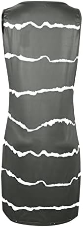 פרגרן קוקטייל שמלה, נשים של אופנה מזדמן הדפסת אפוד סרבל סקסי רופף שמלה