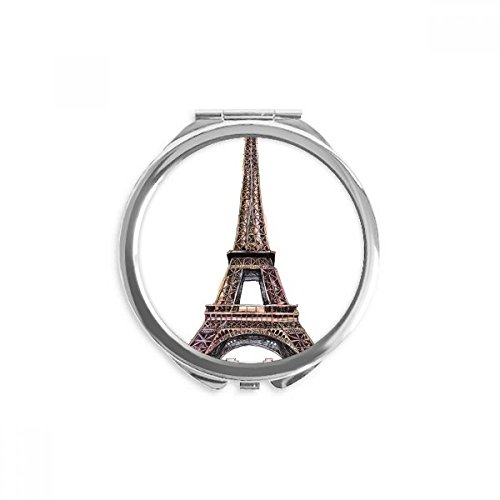 פריז אייפל מגדל בצרפת יד קומפקטי מראה עגול נייד כיס זכוכית