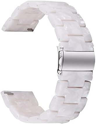 BRART 20 ממ רצועת שרף רצועת שעון עבור Garmin Venu SQ Vivoactive 3/vivomove HR/Forerunner 645 245 צמיד Smartwatch