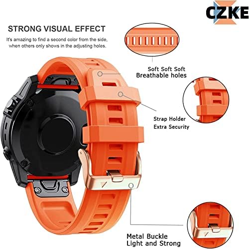 Czke for Garmin Quickfit Watch להקת Fenix ​​6S Watchbands