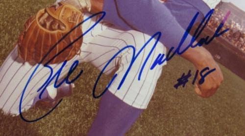ביל Madloce חתום על חתימה אוטומטית 8x10 תמונה VIII - תמונות MLB עם חתימה