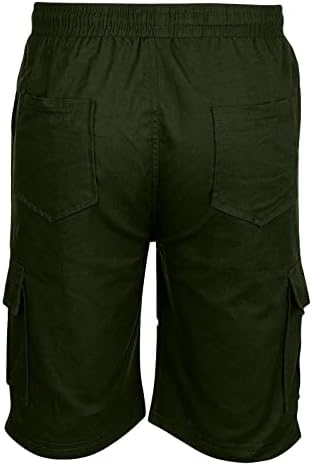 מכנסי מטען של ymosrh לגברים מזדמנים חיצוניים טלאים כיסים סופר ספורט מכנסיים קצרים מכנסי דיג הטובים ביותר מתנות דיג