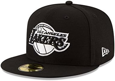 NBA שחור לבן 59Fifty CAP