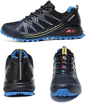 נעלי ריצה של Astero Mens Runners Ranners נעלי דרכים נעלי סליפ נמוך נעלי טיול נושמות