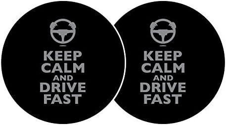 לשמור על קור רוח ולנהוג תחתיות מכונית מהירות! מאוד סופג עבור כל רכב מחזיקי כוס!