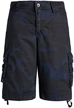 מכנסי מטען של Leehanton לגברים מהיר יבש רגוע בכושר חיצוני כותנה מזדמנים גולף קצר