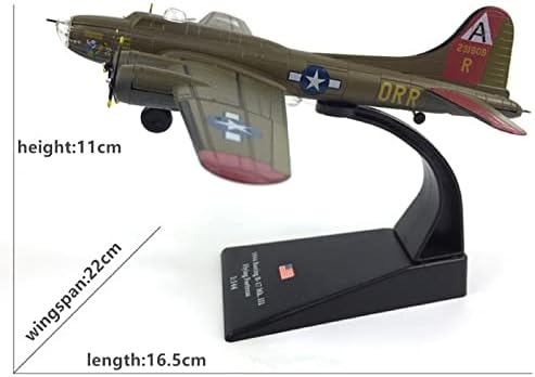 Moudoauer 1: 144 סגסוגת B-17 מפציץ ארהב מלחמת העולם השנייה מודל מטוסים מודל מטוסים מודל סימולציה של תערוכת תעופה מודל