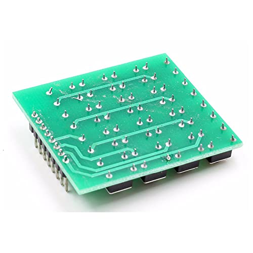 8pin 4x4 4 * 4 מטריקס 16 מקשים כפתור לוח מקשים מודול לוח מקשים MCU מתאים לערכת DIY של Arduino DIY