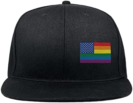 שחור כובעי סנאפבק לגברים & נשים שטוח ביל ברים מתכוונן גודל בייסבול כובע מגניב שחור כובעי חיצוני נהג משאית כובע אבא כובעים