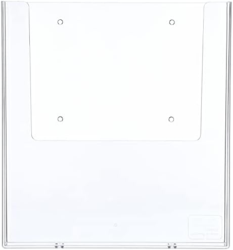 'קיר העזרה Helit H2350202 מחזיק חוברת רכוב על קיר 1 x דיוקן A4 ברור