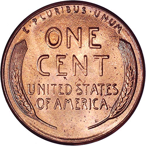 1958 Lincoln Weat Cent 1c מבריק לא מחולל