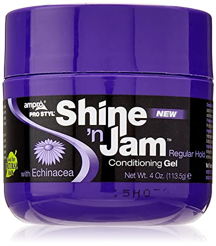 Ampro Shine 'n Jam Gel אחיזה רגילה, 4 אונקיה
