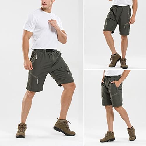 מכנסי הליכה להמרה של גברים לא -EEDVOG מכנסיים חיצוניים משקל חיצוני מכנסיים יבשים מהירים מכנסי מטען