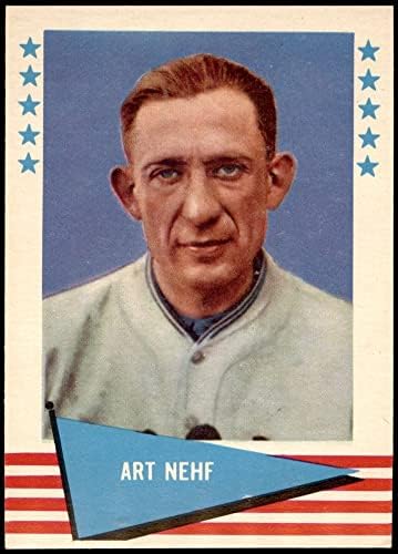 1961 Fleer 65 Art Nehf Braves/Giants/Cubs NM/MT Braves/Giants/Cubs