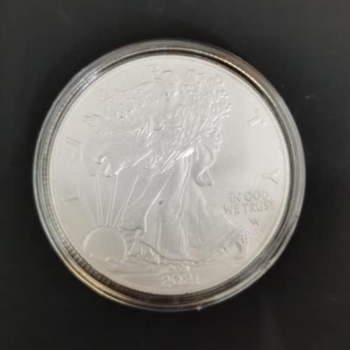 מטבעות ארהב 2021 אמריקן איגל אוקיינוס ​​פסל מטבעות כסף מטבעות זיכרון מטבעות מטבע חירות מטבע מכסף מטבעות זיכרון מכסף