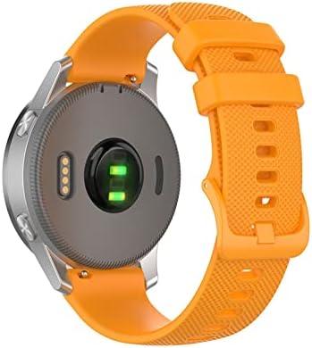 רצועת סיליקון של Davno לגישת Garmin Venu S40 מבשר 645 245 vivoactive 4 vivoactive 3t 20 ממ 22 ממ צמיד שעון אוניברסלי עבור Ticwatch Watchbands