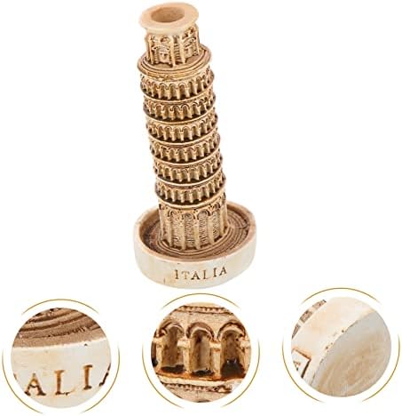 טוינדונה נוטה מגדל של פיזה דוגמנית אביזרי אקווריום איטליה קישוט אביזרי שולחן