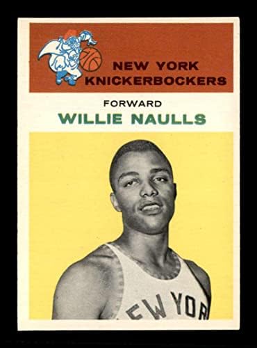 32 ווילי נאולס - 1961 קלפי כדורסל משנת 1961 מדורגים EXMT - כרטיסי כדורסל לא חתומים