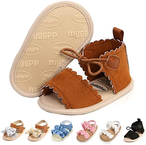 בנים תינוקות בנות סנדלי תינוקת קיץ שמלת יילוד דירות נעליים נעלי עריסה רכות סנדלי חוף סנדלים להליכים ראשונים נעליים פרוואלקר