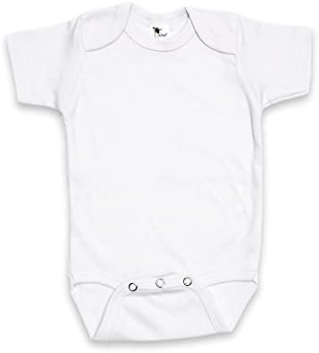 צוחק ג ' ירפה תינוק ריק קצר שרוול יוניסקס סרבל תינוקות בגד גוף לבן