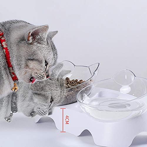 נגד הקאות חיות מחמד קערת חתול כלב מזון מים מזין האכלת מנות