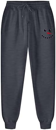 מכנסי טרנינג עם מכנסי טרנינג עם כיסים עם מכנסי אימון אתלטים מכנסי טרנינג מודפסים מכנסיים אלסטיים מכנסיים מותניים אלסטיים