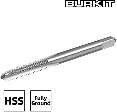 Burkit M1.6 x 0.35 חוט ברז יד ימין, HSS M1.6 x 0.35 ברז מכונה מחורץ ישר