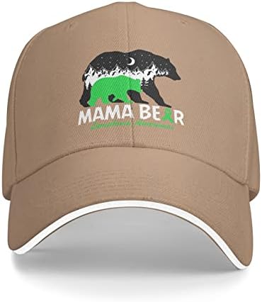 אימא דוב כובע בייסבול כובע מודעות לימפומה למתנה כובעי גברים