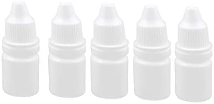 LON0167 חדש 5 יחידות 5 מל טפטפת שמנים אתרים מפלסטיק בקבוק טיפת עיניים נוזל לבן סחיטה (5 Stücke 5 מל טפטפת Kunststoff ätherische Öle flasche טיפת עיניים flüssigkeit Weiße