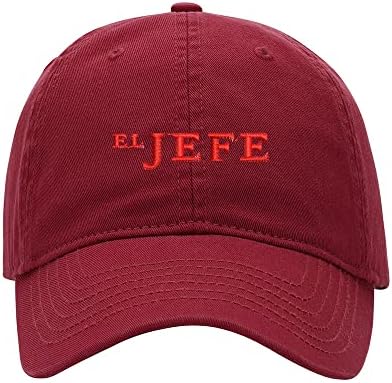 גברים כובע בייסבול אל ג'ף רקום כותנה כותנה כותנה כובע בייסבול יוניסקס