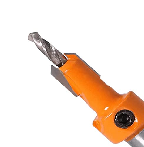 1 pcs countersink מקדח כלי נגרות נגרות מונה כיור כיור 3.2x10 ממ לעיבוד עץ נוגד עץ