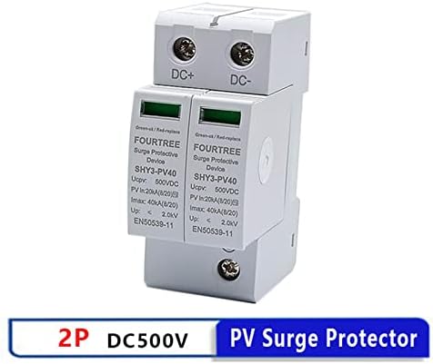 CNHKAU PV Surge Surge Protector 2P 500VDC ARRESTER DEVICE SPD מתג בית מתג מערכת חשמל סולארית סימון לייזר קופסאות קופסאות