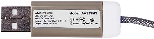 Myvolts 18V מתאם אספקת חשמל 18V ברכב החלפת שחור ודקר 90500856 PSU חלק