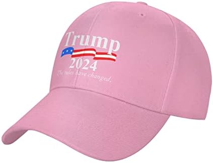 GHBC טראמפ 2024 מבוגרים כובע בייסבול נשי כובע בייסבול כובע בייסבול של גבר מתכוונן