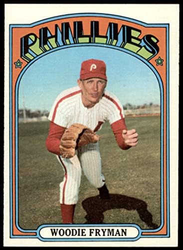 1972 Topps 357 Woodie Fryman Philadelphia Phillies Ex/Mt Phillies