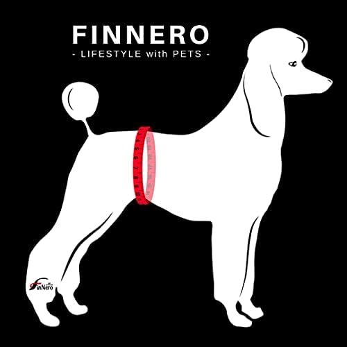 Finnero חיתולי כלבים נשקים רחיצים נשי בלרינה בסגנון שיק בז '