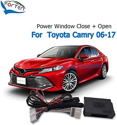 Forten Kingdom Auto Car חלון כוח מרחוק קרוב יותר סגור מכשיר מודול מערכת ערכה פתוחה עבור טויוטה קאמרי 2006-2017