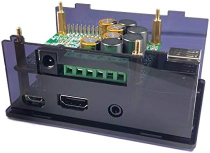 מקרה אקרילי עבור Innomaker Amp Hat Hafi Audio Module עובד עם Raspberry Pi 4 3b B+