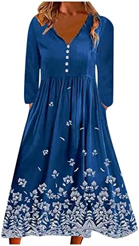 שמלות כלה של נוקמופו לנשים כפתור מזדמן בצבע אחיד מודפס שמלת שרוול קצרה רופפת קטנה