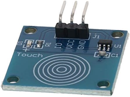 פילקט TTP223B מתג מודול חיישן מגע דיגיטלי מגע קיבולי עבור Arduino, החלפת כפתור המגע המסורתי