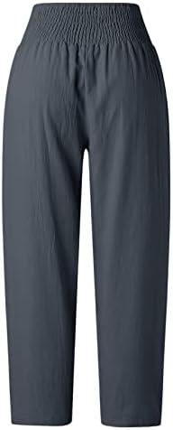 Beuu קיץ מכנסי טרנינג מכנסי טרנינג עם כיס מכנסי קרסול מכנסי קרסול רופפים מכנסיים מחודדים מכנסיים מחודדים