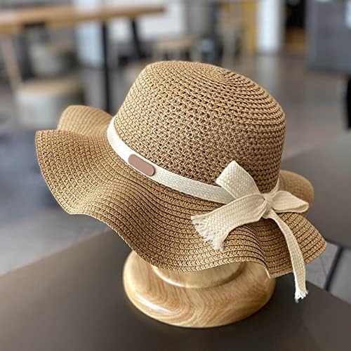 בנות ילדים קרם הגנה כובע קיץ קשת כובע כובע קש כובע קלוע כובע חוף כובע שחייה של דייג דייג של דייג