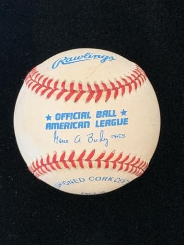 Tino Martinez Yankees וינטג 'חתום על בייסבול אל בודיג עם הולוגרמה - כדורי חתימה עם חתימה